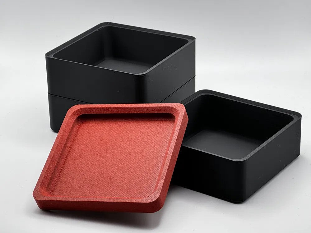 stackable storage box with japanese influence #2