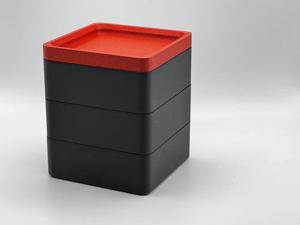 stackable storage box with japanese influence #2