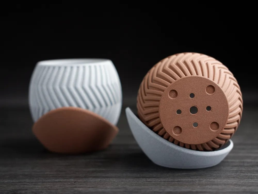 zig zag planter · wrap around plate