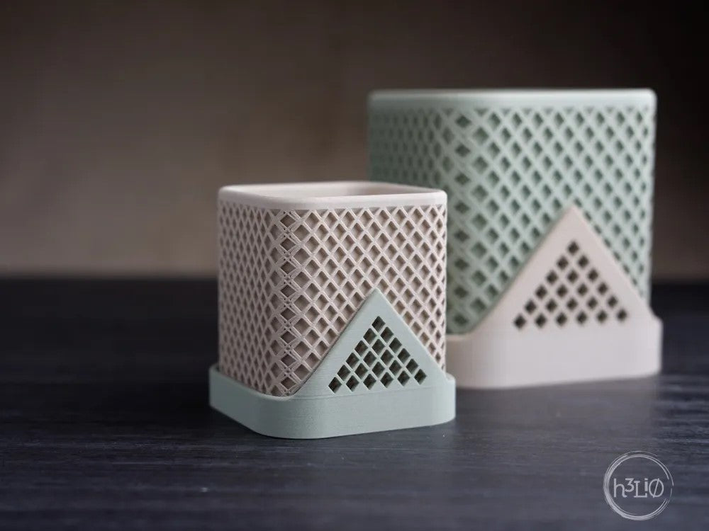 squared polygon planter · polygon plate