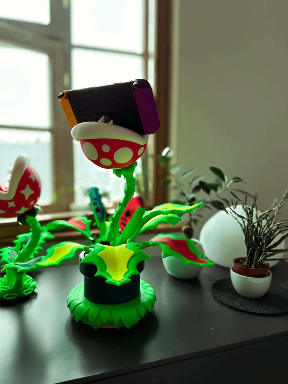 Piranha Plant Switch Dock (Charging and TV - Hub)