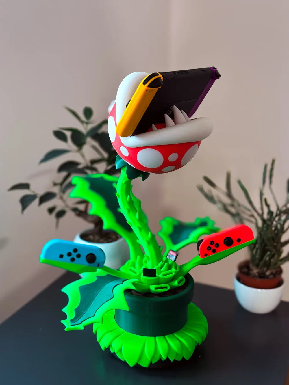 Piranha Plant Switch Dock (Charging and TV - Hub)