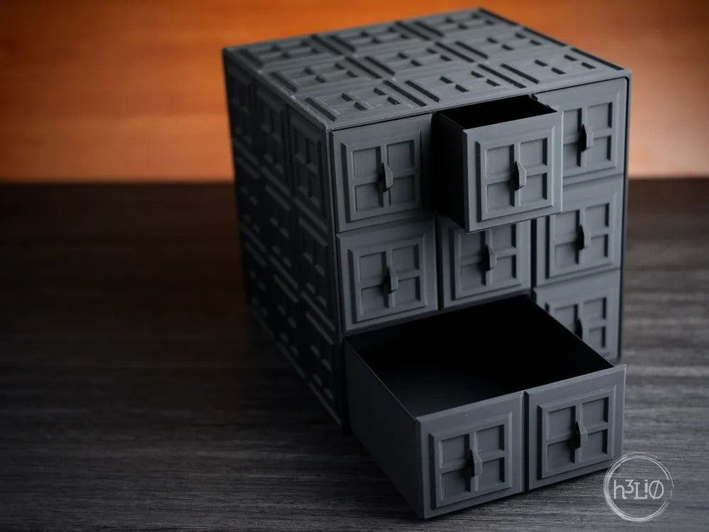 the cube · drawer module