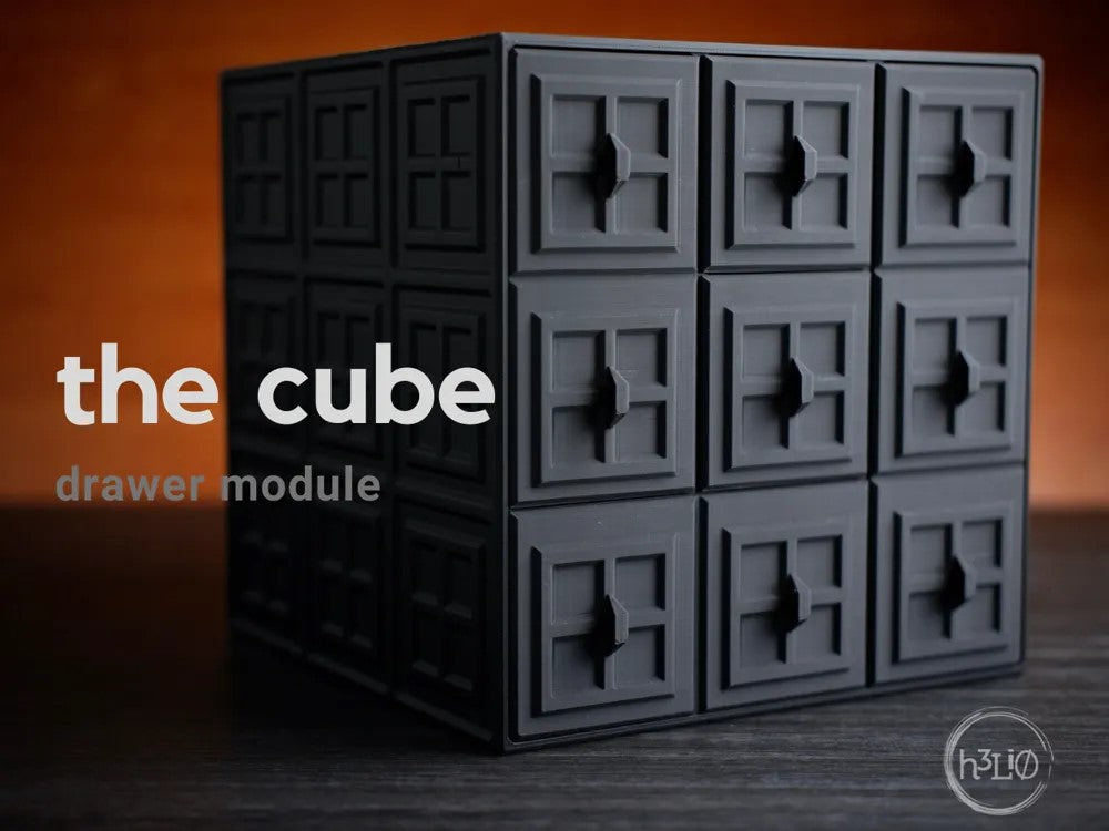the cube · drawer module