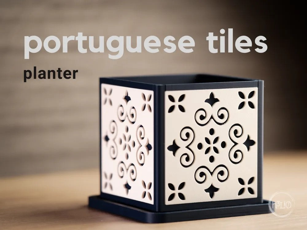 portuguese tiles planter