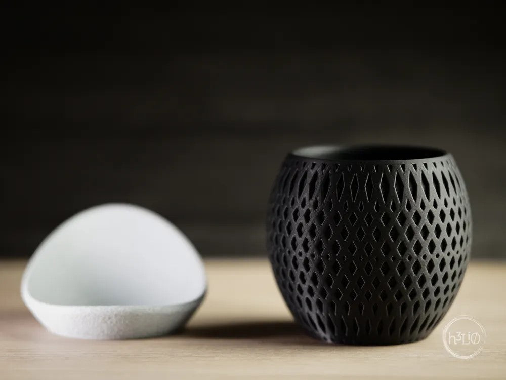 vertex · planter with wrap around plate