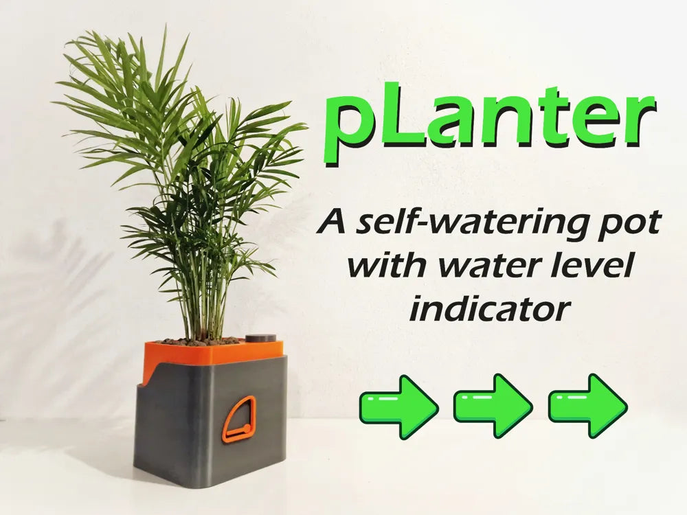 Planter V1 - Self Watering Pot