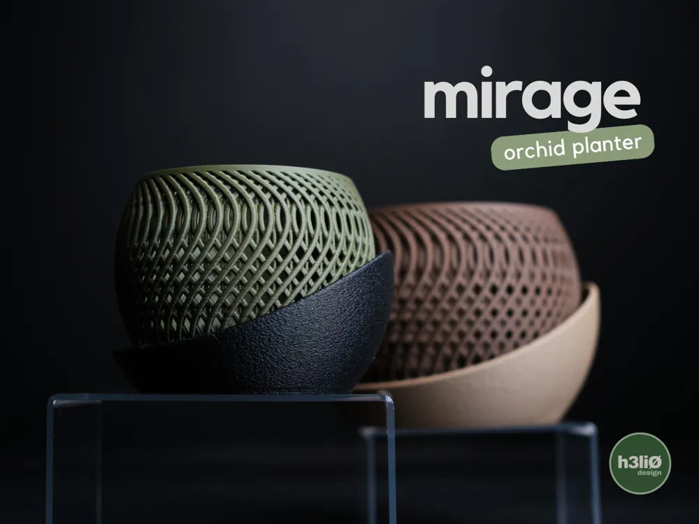 mirage · orchid planter