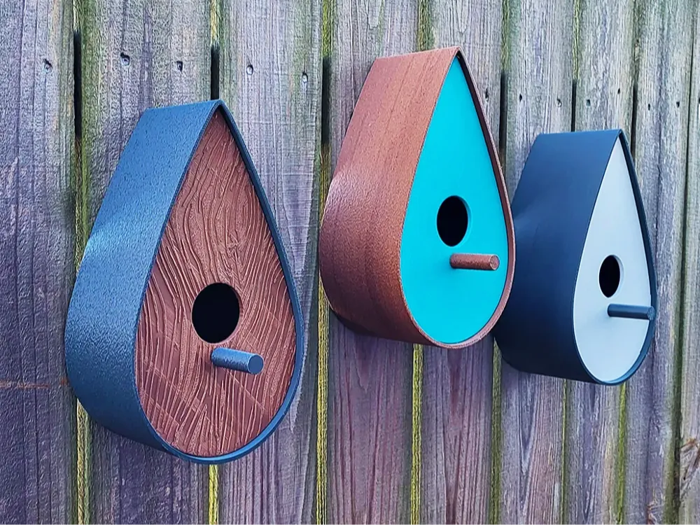 Elegant Raindrop Birdhouse