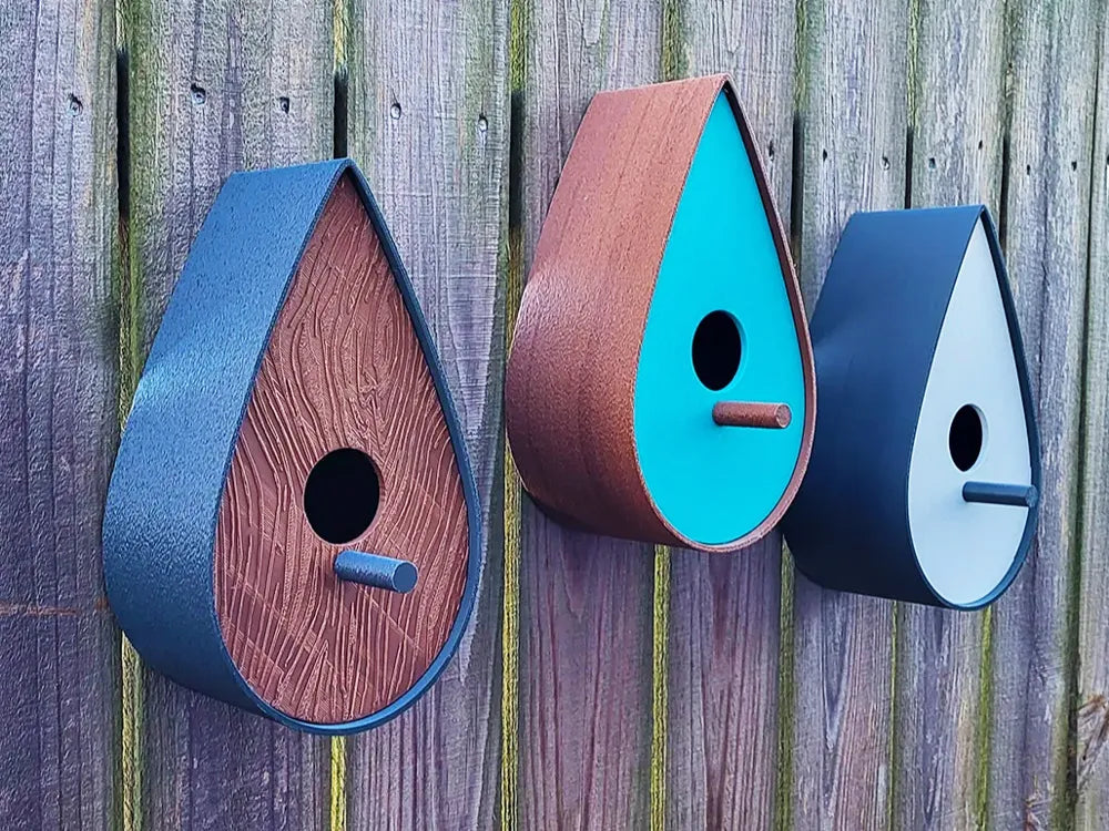 Elegant Raindrop Birdhouse