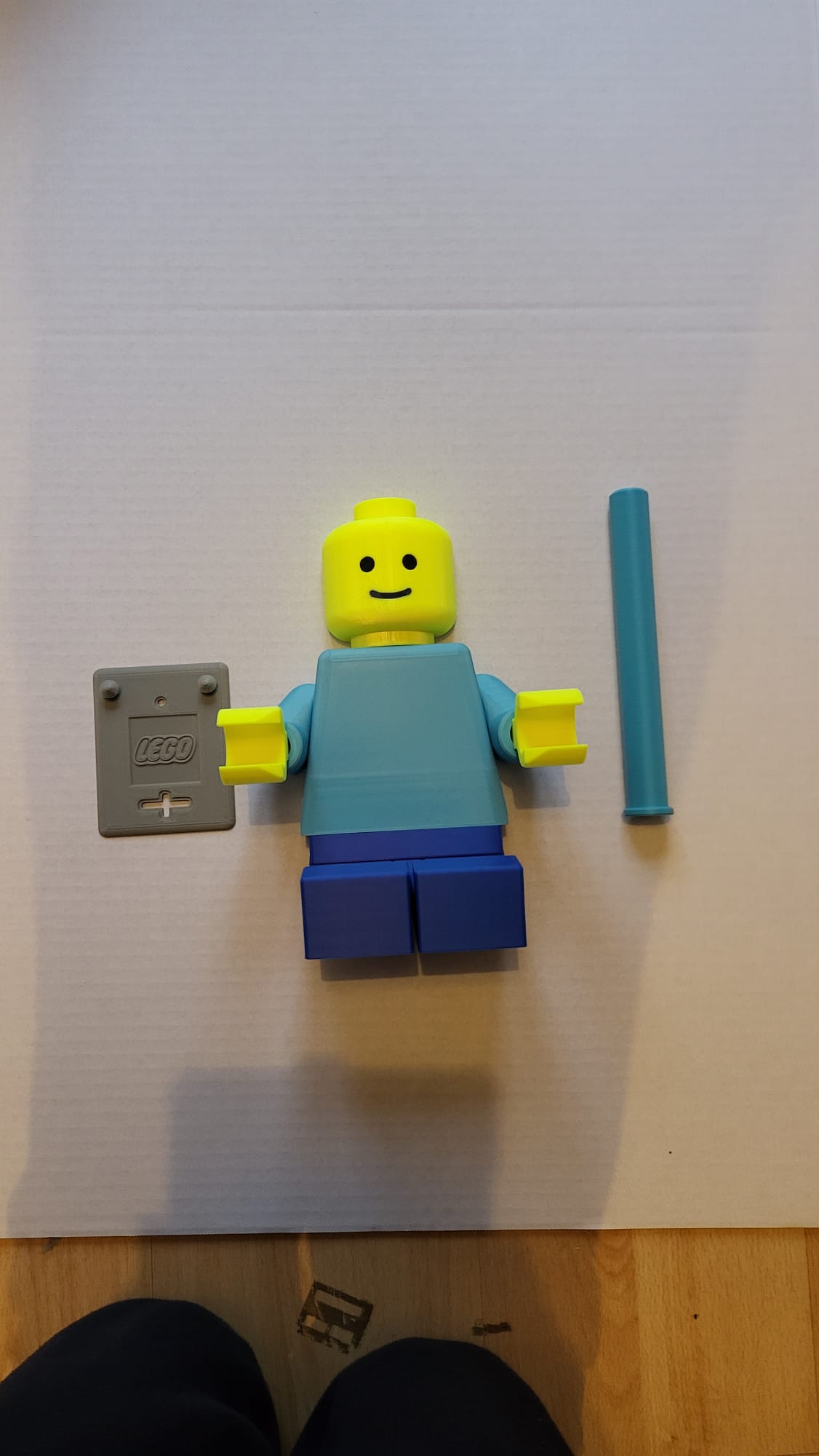 Lego toilet roll holder