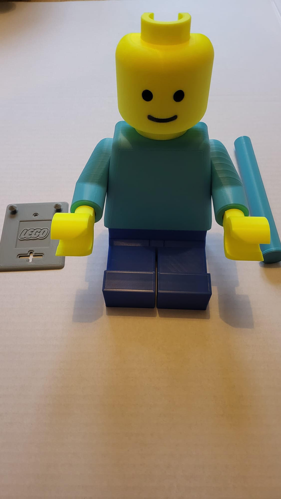 Lego toilet roll holder