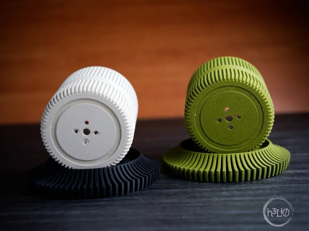 planter pot · ribbed plate