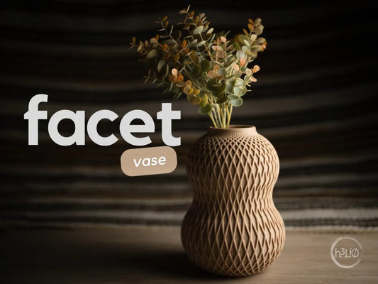 facet · vase