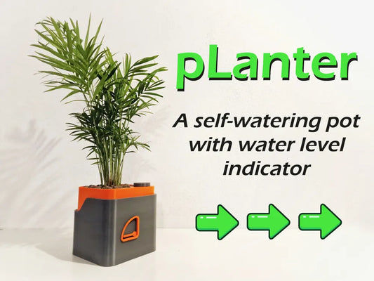 Planter V1 - Self Watering Pot