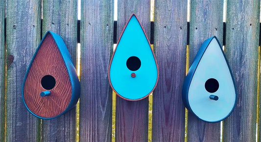 Elegant Raindrop Birdhouse