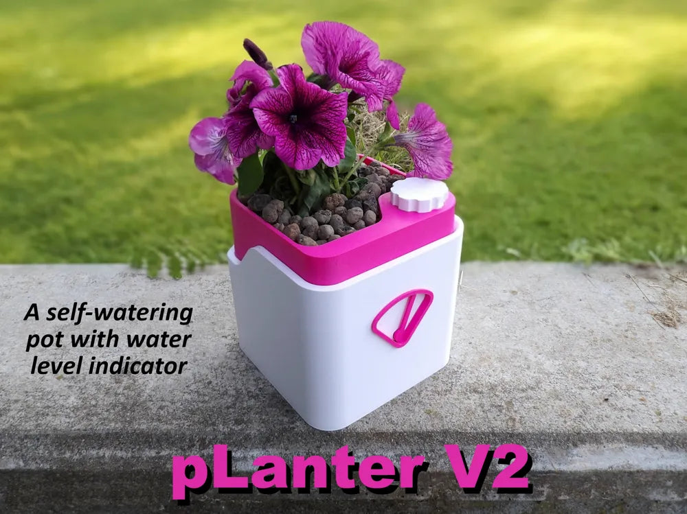 Planter V1 - Self Watering Pot
